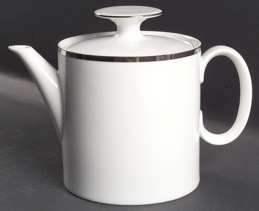 Platinum Band Teapot & Lid by Thomas-1