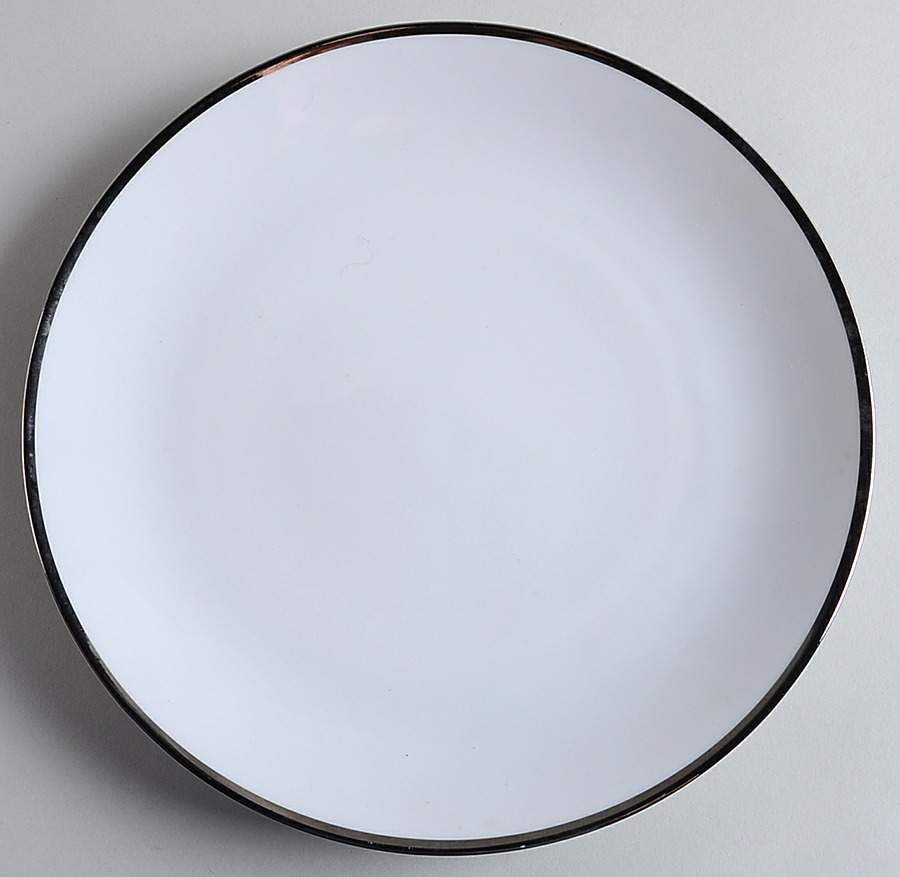 Platinum Band Luncheon Plate by Thomas-1