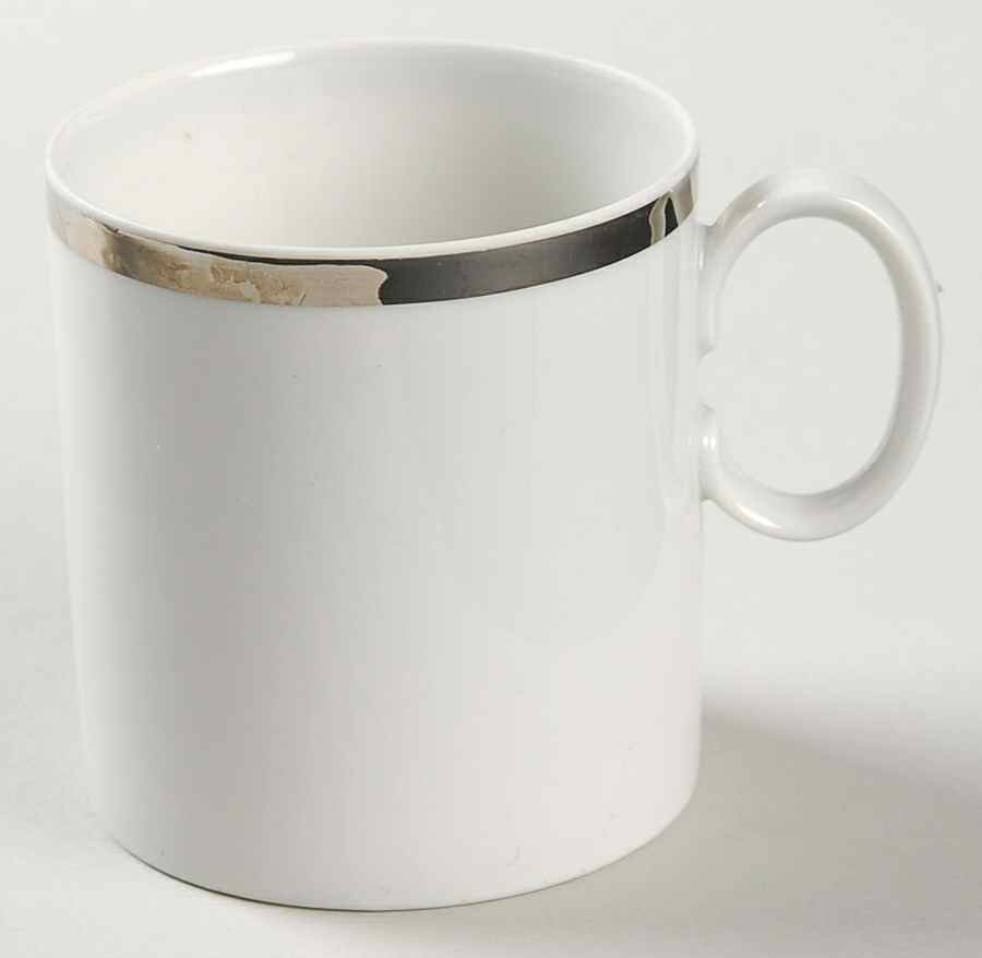 Platinum Band Flat Demitasse Cup by Thomas-1