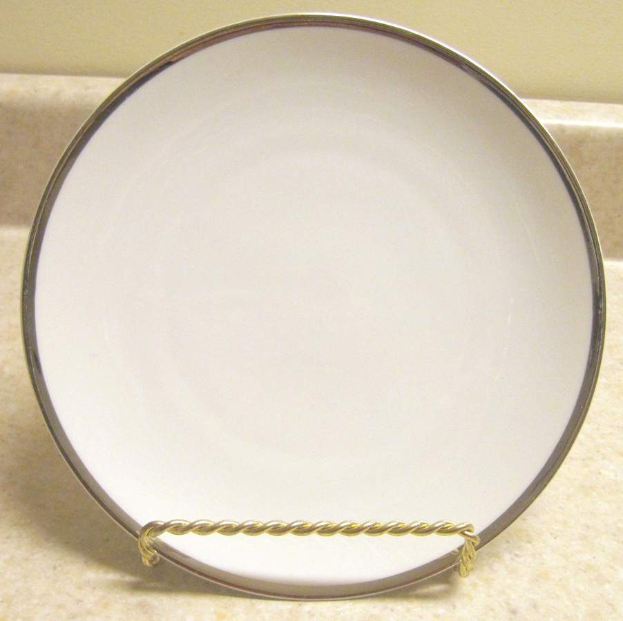 Platinum Band Salad Plate by Thomas-1