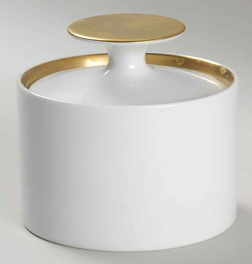 Gold Band Sugar Bowl & Lid by Thomas-1