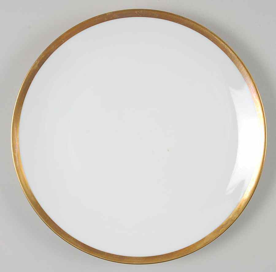 Gold Band Dessert/Pie Plate by Thomas-1