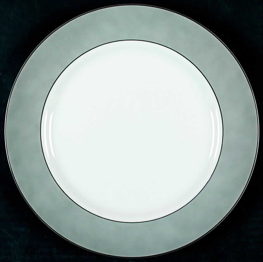 Due Smoke Gray Dinner Plate by Taitu-1