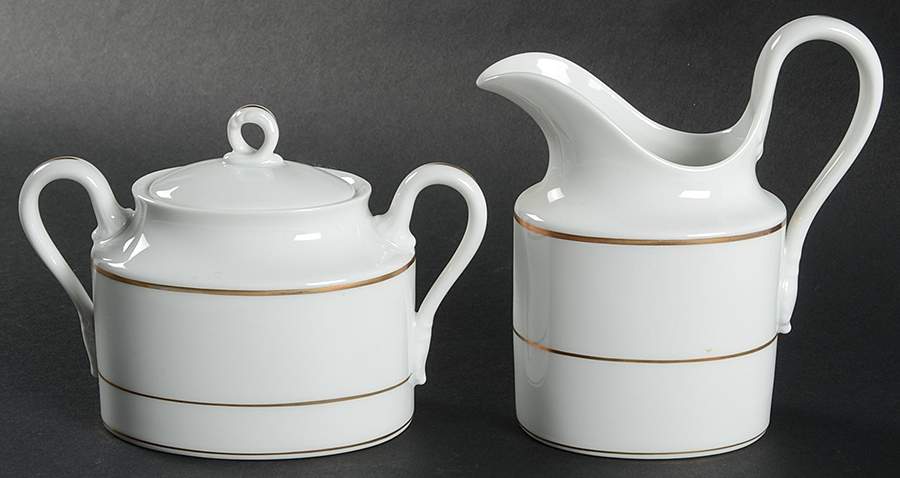 Savona Creamer & Sugar with Lid Set by Tiffany-1