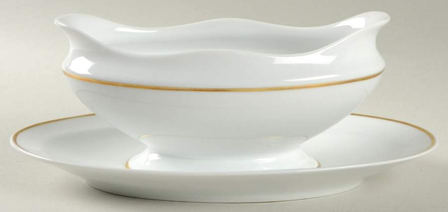 Savona Gravy Boat with Attached Underplate by Tiffany-1