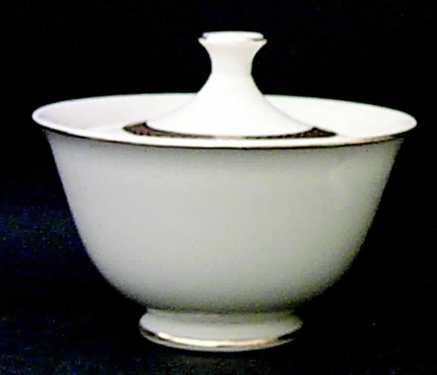 Heritage Sugar Bowl & Lid by Taylor, Smith & Taylor (Ts&T)-1
