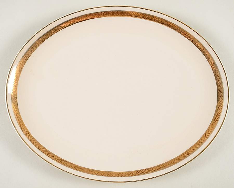 Heritage 13" Oval Serving Platter by Taylor, Smith & Taylor (Ts&T)-1