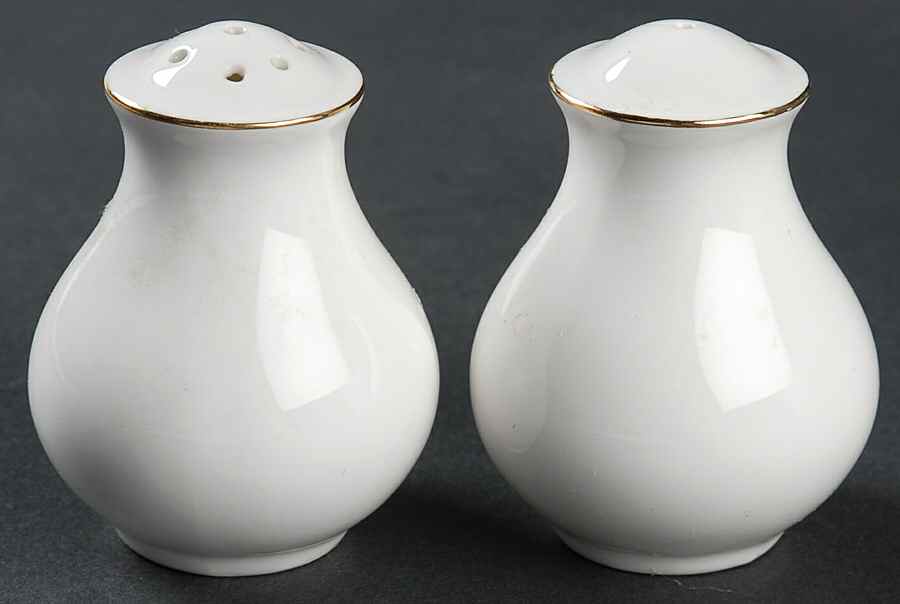 Classique Gold Salt & Pepper Set by Royal Limoges-1