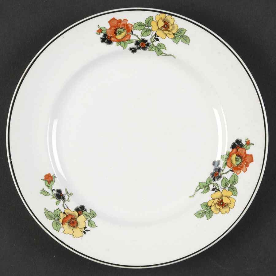 TST422 Bread & Butter Plate by Taylor, Smith & Taylor (Ts&T)-1