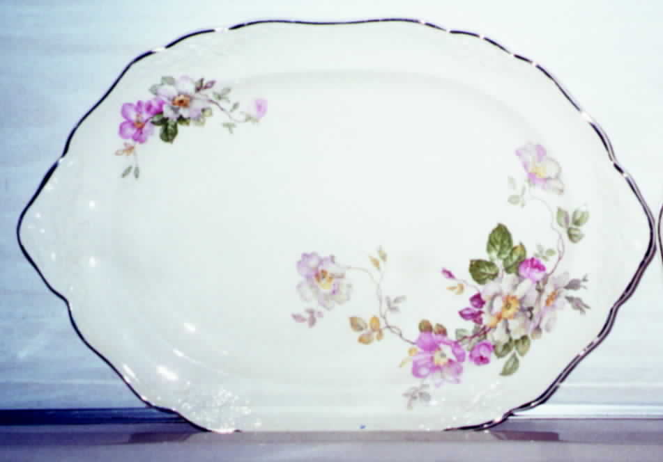 TST423 14" Oval Serving Platter by Taylor, Smith & Taylor (Ts&T)-1