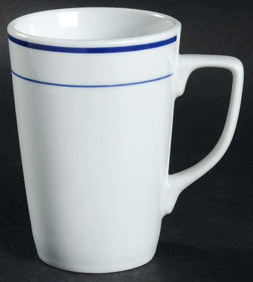 Dinerware Blue Mug by Ten Strawberry Street-1