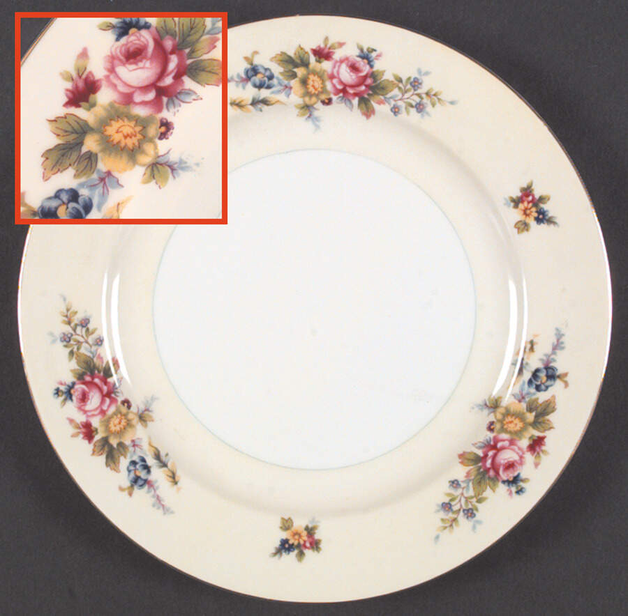TSW7 Dinner Plate by Transor Ware (Japan)-1