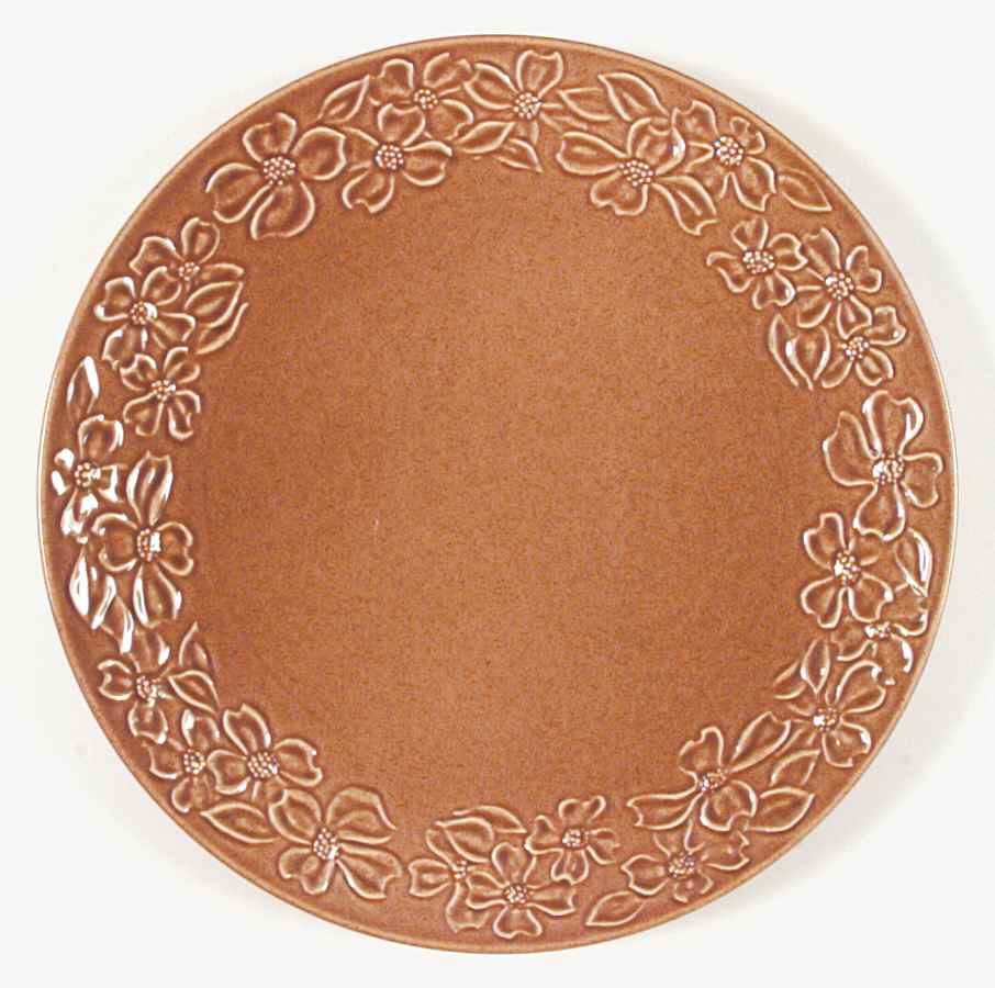 Amber Dogwood Dinner Plate by Taylor, Smith & Taylor (Ts&T)-1