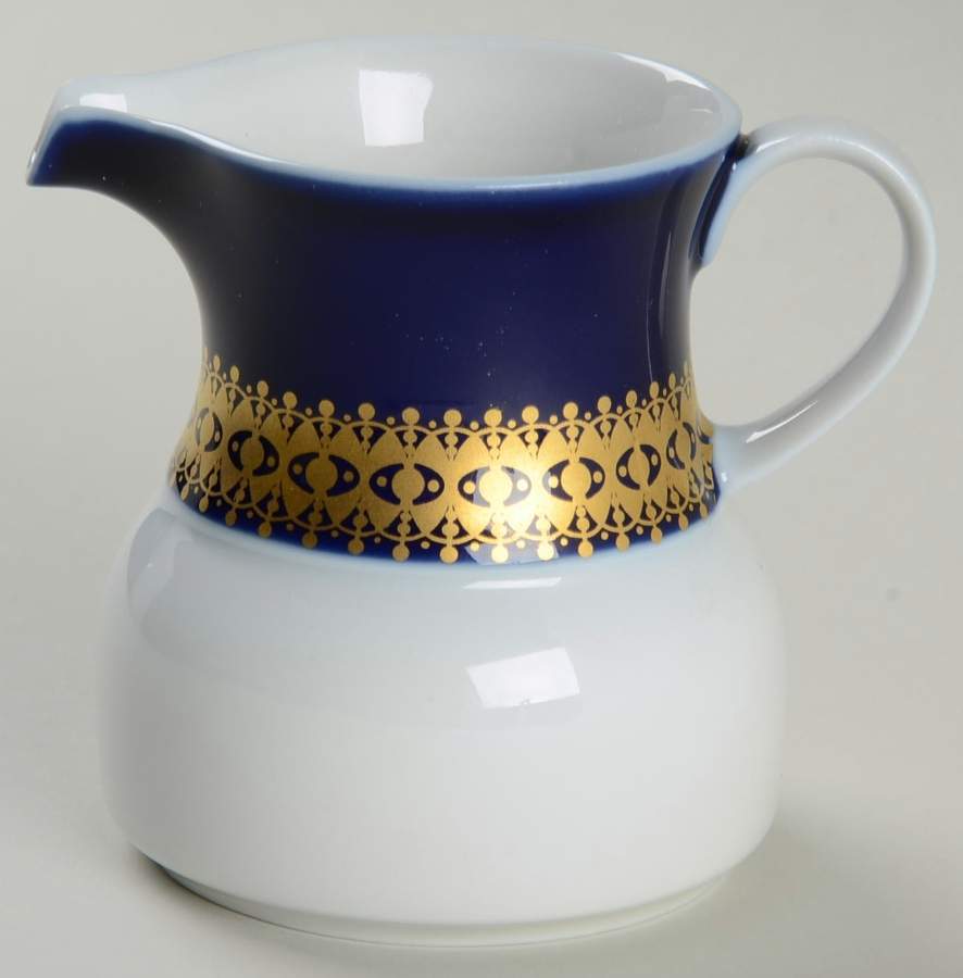 Cobalt Gold Creamer by Thomas-1