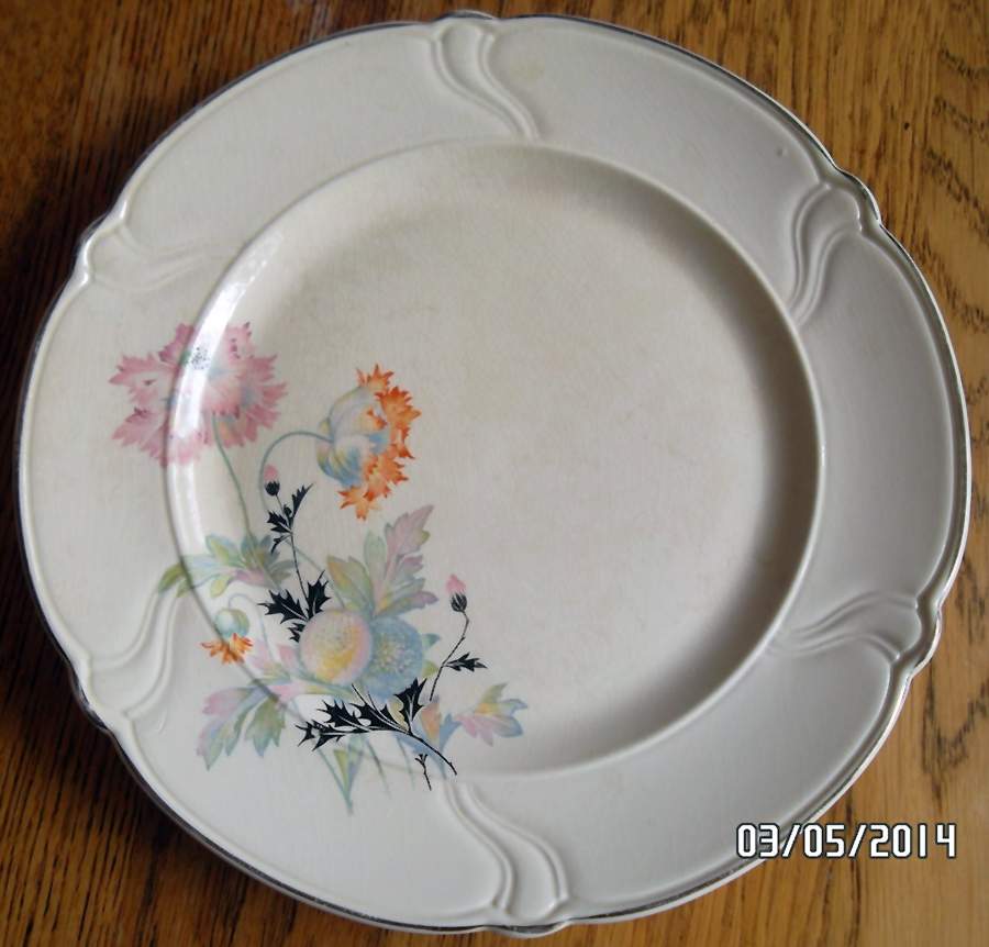 TST438 Dinner Plate by Taylor, Smith & Taylor (Ts&T)-1