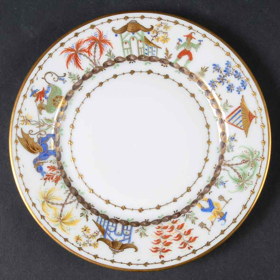 Cirque Chinois Bread & Butter Plate by Tiffany-1