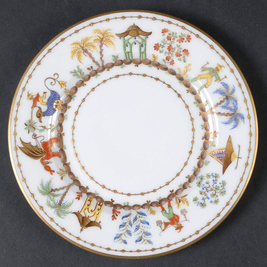 Cirque Chinois Bread & Butter Plate by Tiffany-1