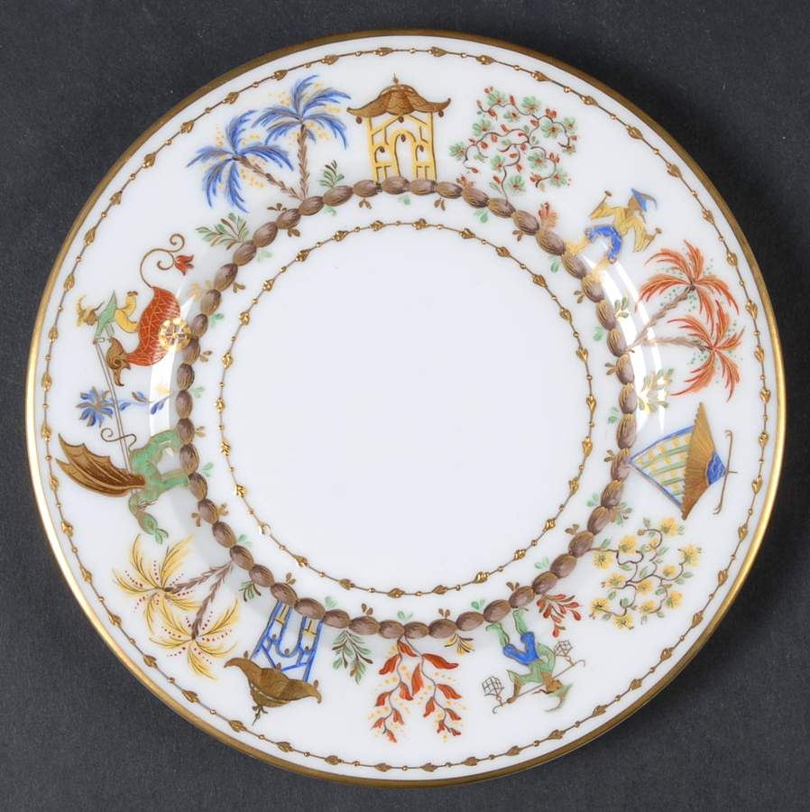 Cirque Chinois Bread & Butter Plate by Tiffany-1