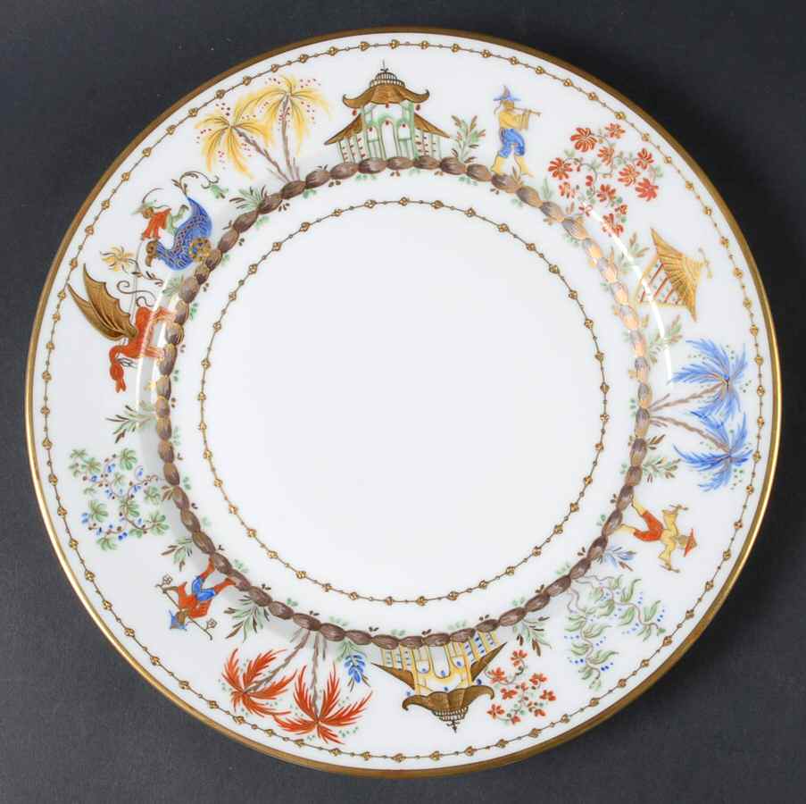 Cirque Chinois Dinner Plate by Tiffany-1
