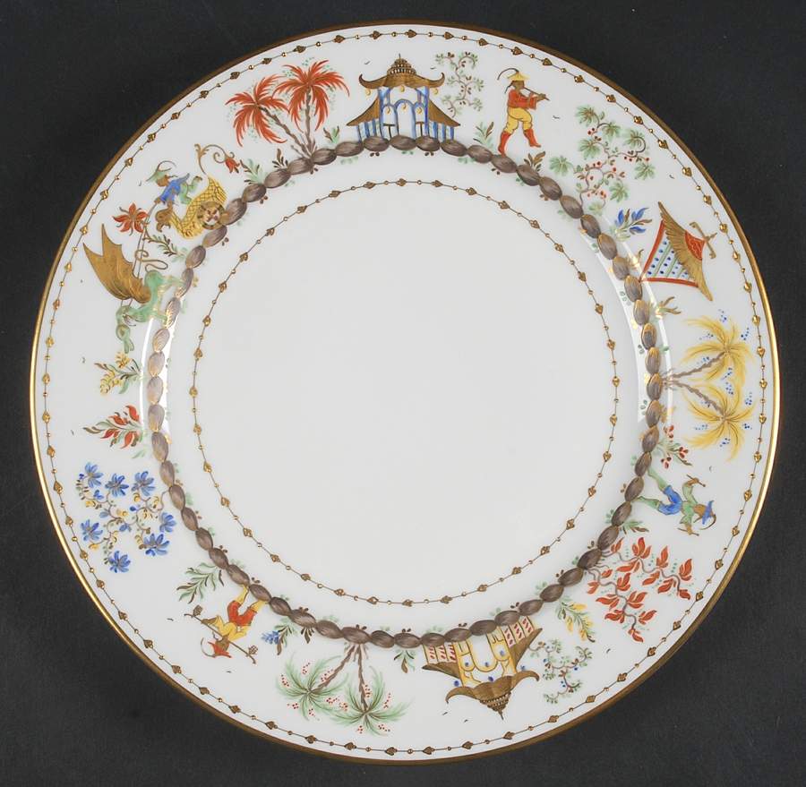 Cirque Chinois Dinner Plate by Tiffany-1