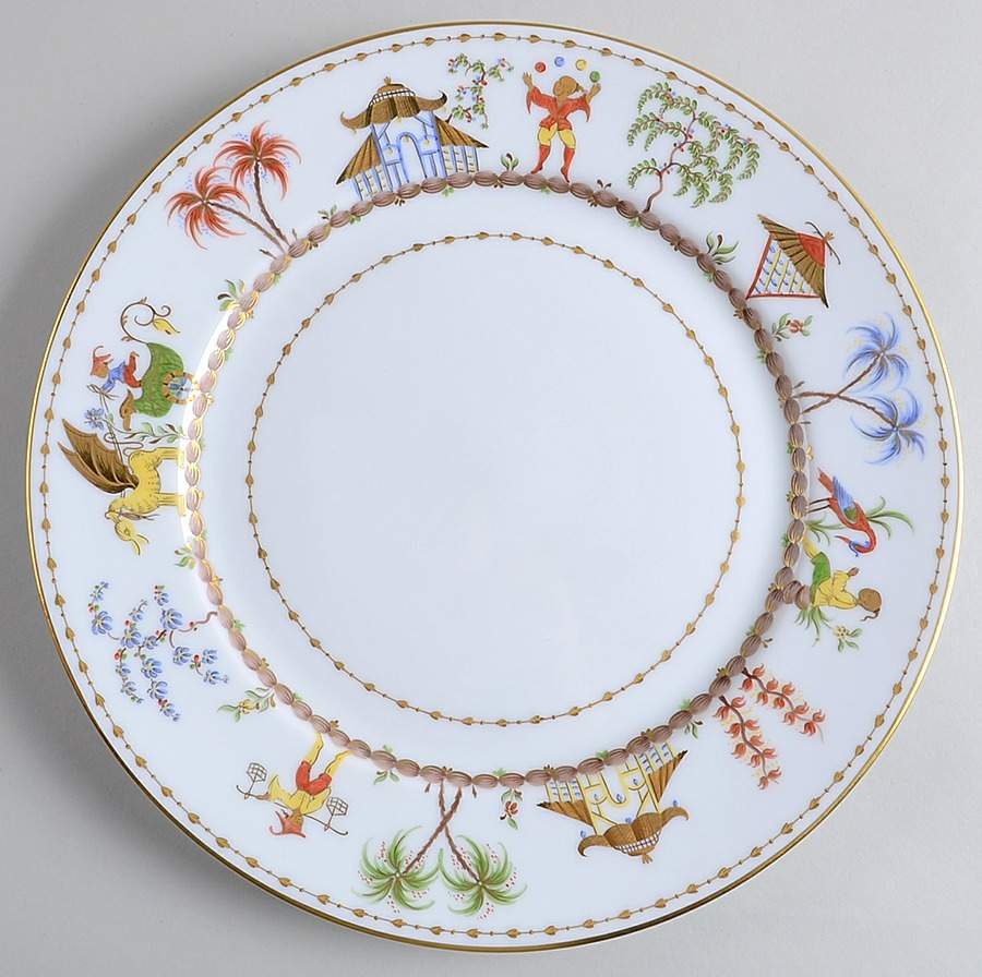Cirque Chinois Service Plate (Charger) by Tiffany-1