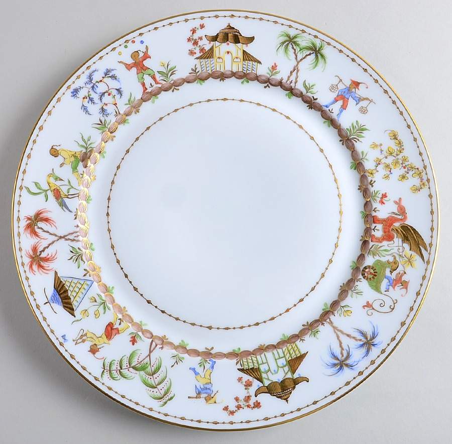Cirque Chinois Service Plate (Charger) by Tiffany-1
