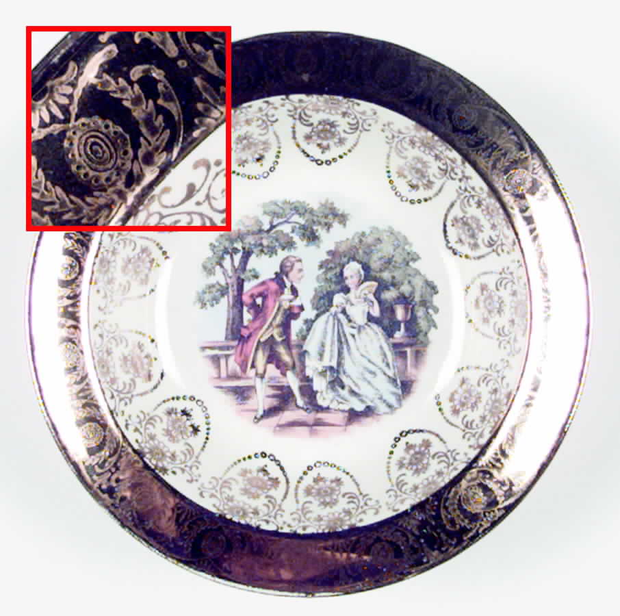 TST444 Rim Fruit/Dessert (Sauce) Bowl by Taylor, Smith & Taylor (Ts&T)-1