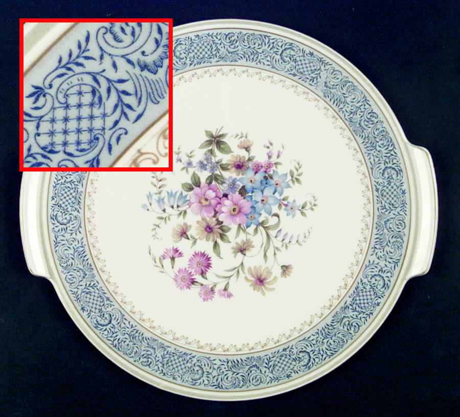 THO183 Handled Cake Plate by Thomas-1