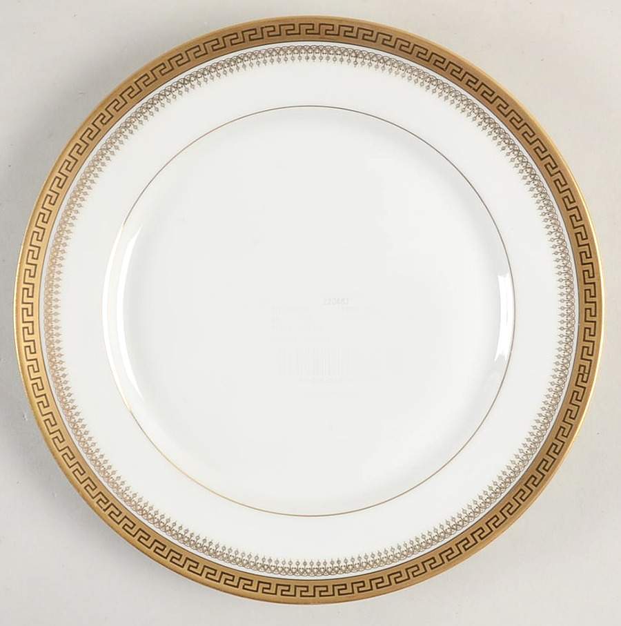 2680 Gold (Verge) Salad Plate by Tressemanes & Vogt-1