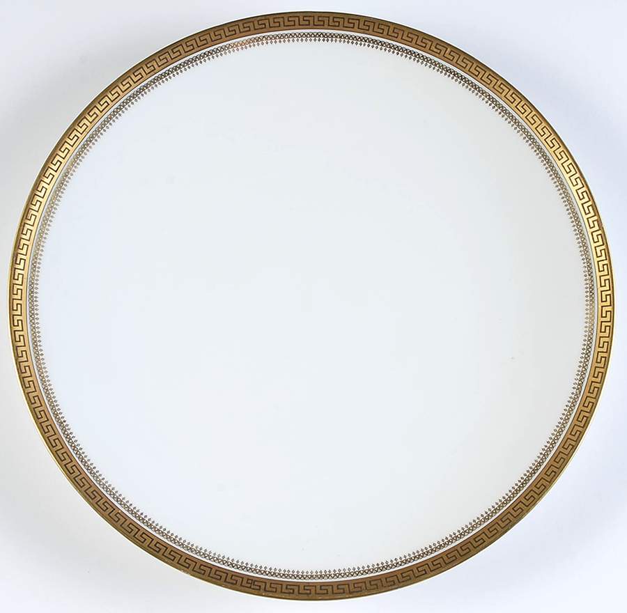 2680 Gold (Verge) 12" Chop Plate (Round Platter) by Tressemanes & Vogt-1