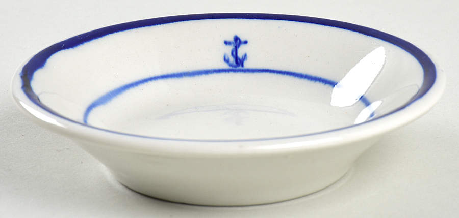 U S Navy Mess China Wardroom Officer Fruit/Dessert (Sauce) Bowl by Tepco-1