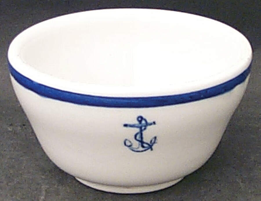 U S Navy Mess China Wardroom Officer Bouillon/Open Sugar No Saucer by Tepco-1