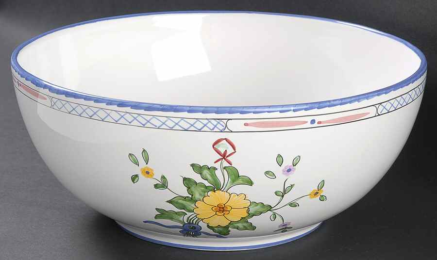 Lisbon 10" Large Salad Serving Bowl by Tiffany-1