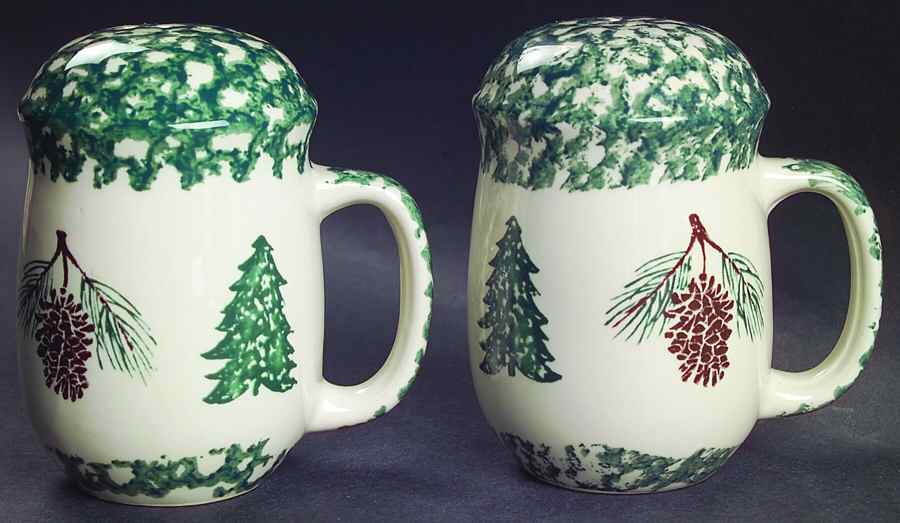 Pine Cone Salt & Pepper Set by Tienshan-1