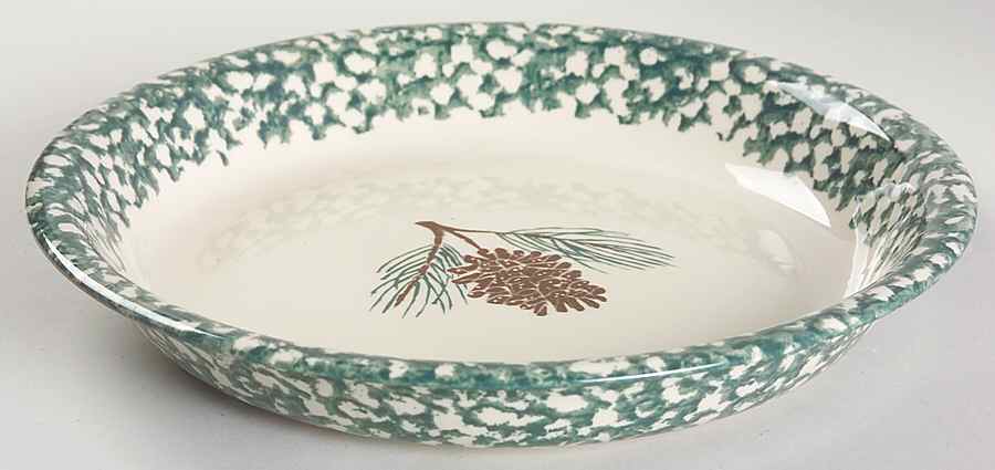 Pine Cone Pie Serving Plate by Tienshan-1