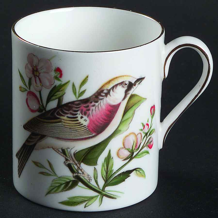 Audubon Birds Flat Demitasse Cup by Tuscan - Royal Tuscan-1