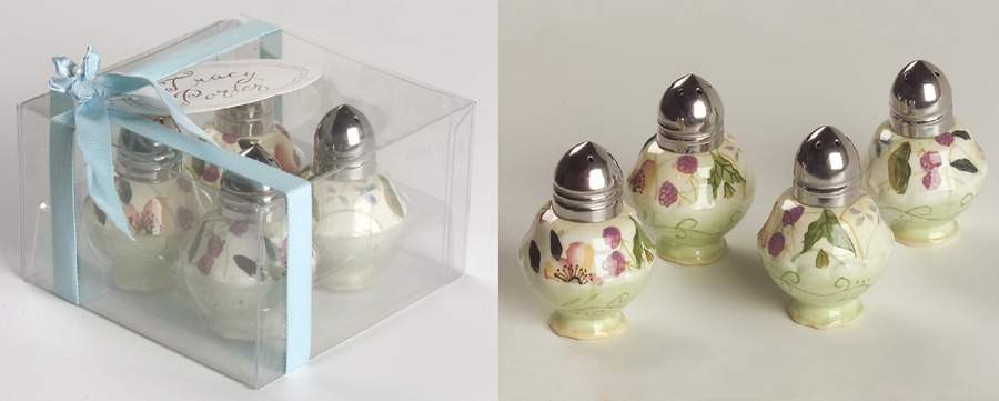 Evelyn Individual Salt & Pepper Set - Set of 4 by Tracy Porter-1
