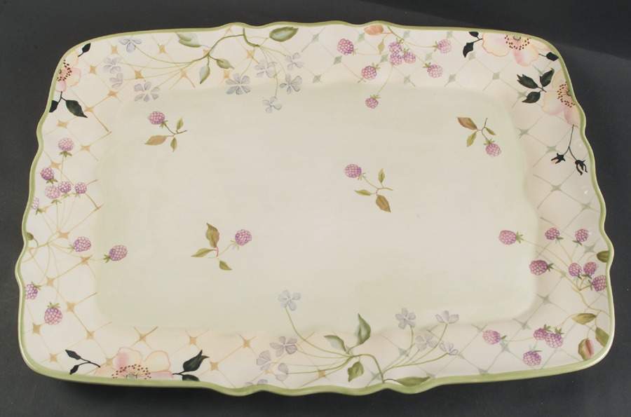 Evelyn 21" Rectangular Serving Platter by Tracy Porter-1