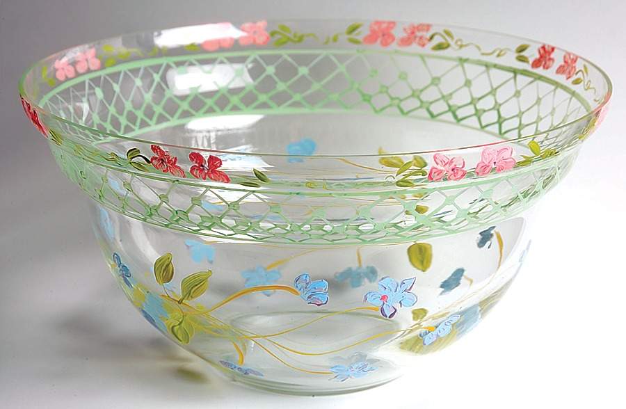 Evelyn Large Glassware Salad Bowl by Tracy Porter-1