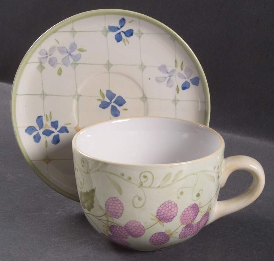 Evelyn Breakfast Cup & Saucer Set by Tracy Porter-1