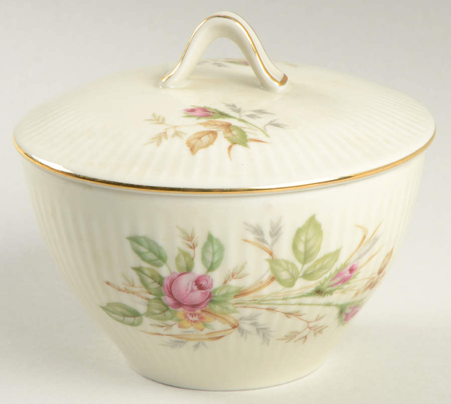 07470 (Coupe, Cream) Sugar Bowl & Lid by Thomas-1
