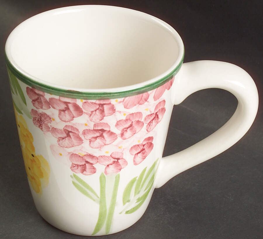 Hydrangea Garden Jumbo Mug by Tabletops Unlimited-1