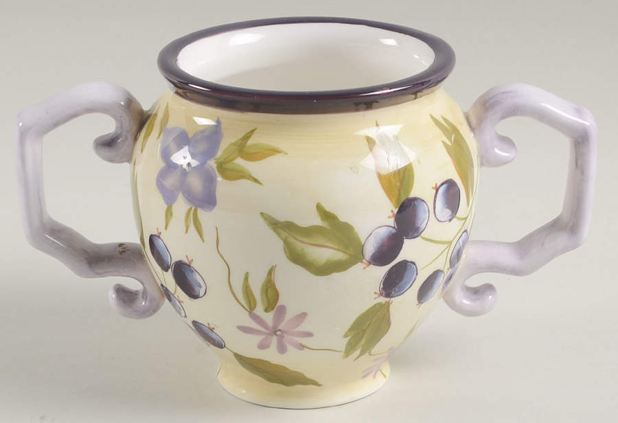Sage Tea Sugar Bowl No Lid by Tracy Porter-1