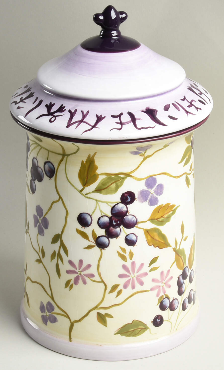 Sage Tea Large Canister & Lid by Tracy Porter-1