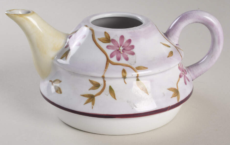 Sage Tea Individual Teapot with Cup Teapot No Lid by Tracy Porter-1