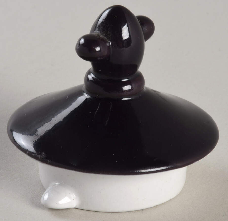 Sage Tea Teapot Lid for Individual Teapot with Cup by Tracy Porter-1