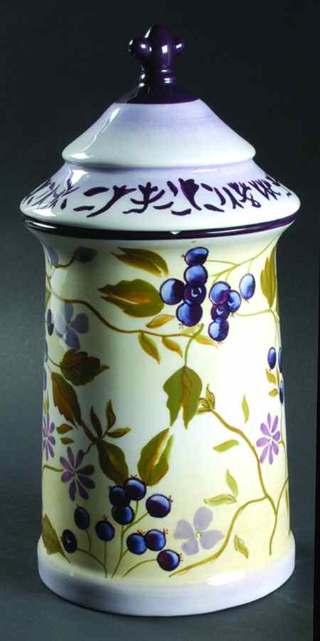 Sage Tea Small Canister & Lid by Tracy Porter-1