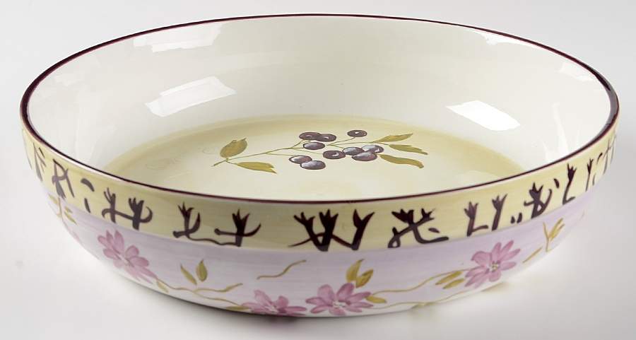 Sage Tea 13" Pasta Serving Bowl by Tracy Porter-1