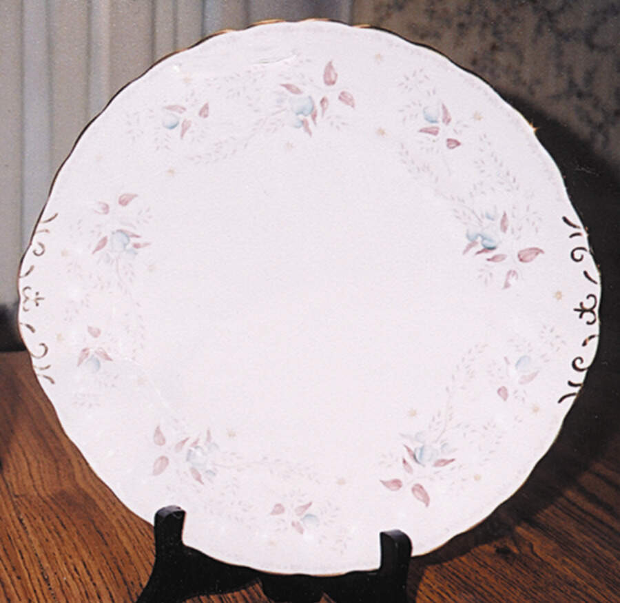 First Love Handled Cake Plate by Tuscan - Royal Tuscan-1