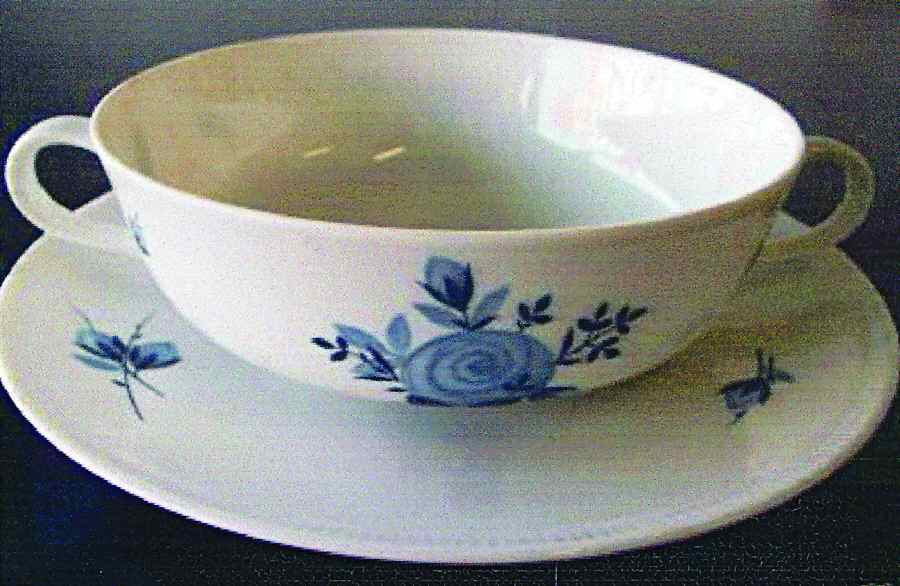 THO189 Flat Cream Soup Bowl & Saucer Set by Thomas-1